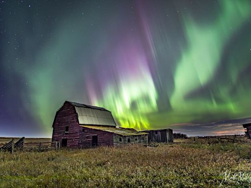 Auroras could light up the sky Friday night