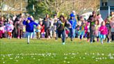 中英對照讀新聞》Children race to collect marshmallows dropped from a helicopter at a Detroit-area park孩子們在底特律地區一處公園爭相領取從直升機降落的棉花糖 - 中英對照讀新聞 - 自由電子報 專區