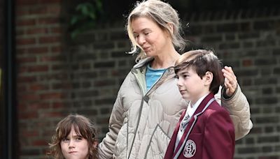 Renée Zellweger films scenes for Bridget Jones Mad About the Boy
