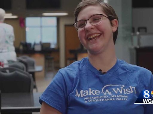 Teen granted wish by Make-A-Wish now helping others