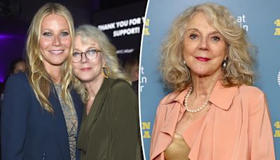 Blythe Danner leaves Hamptons charity event by ambulance, daughter Gwyneth Paltrow says she’s ‘fine’