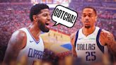 Clippers' Paul George trolls PJ Washington during red-hot Game 4 run