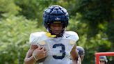 West Virginia WR Prather working to stack days and cement role