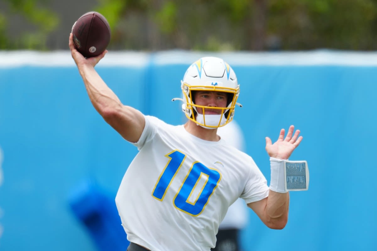 Charger News: Justin Herbert and Rookie Receiver Already Creating Chemistry