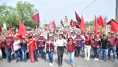 Compromete Olga Sosa más apoyos sociales para habitantes de Díaz Ordaz