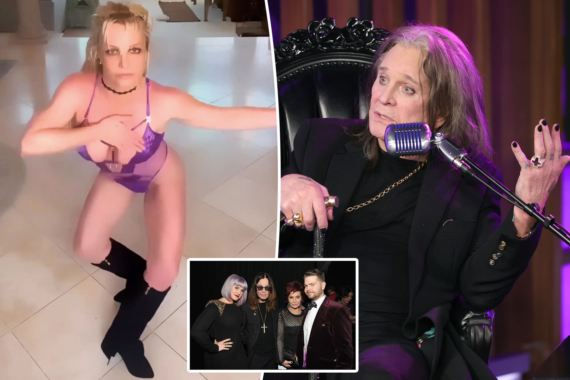 Britney Spears rips ‘boring’ Osbourne family for criticizing her ‘sad’ dancing videos: ‘F–k off’