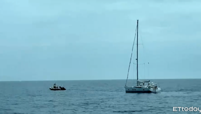 4人遊艇澎湖七美海域遇險失聯 海巡艦搜尋11hrs找到人船返港