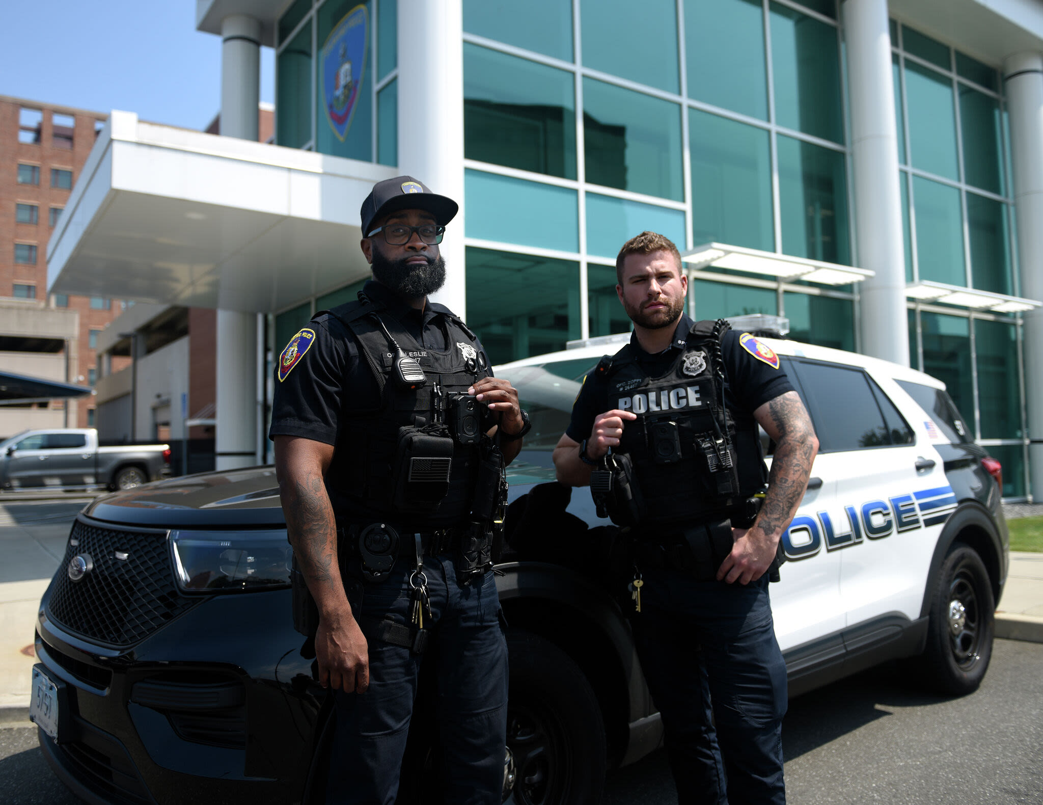 How two Stamford police officers made a heroic rescue of man from ninth floor ledge at Stamford mall