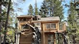 I stayed in a 240-square-foot tiny home with 3 floors and a slide. Take a look inside the fairy-tale tree house inspired by Peter Pan.