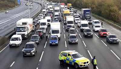 Five 'fanatic' Just Stop Oil protesters jailed for plot to block M25