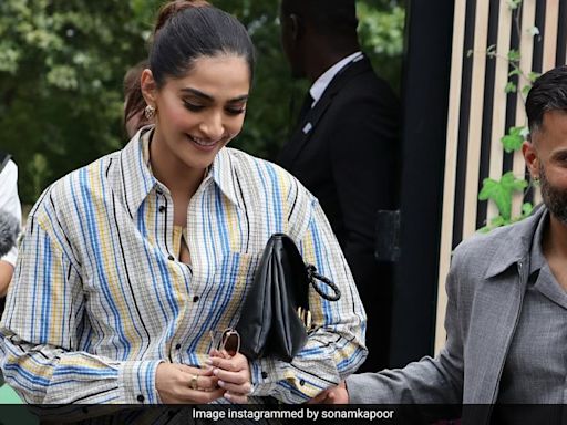 Wimbledon 2024: Sonam Kapoor And Her "Ace Partner" Anand Ahuja Attend In Style