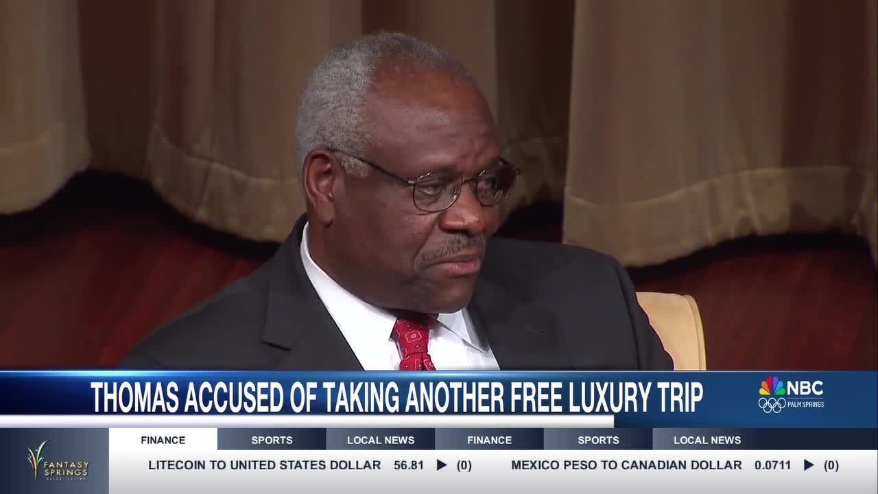 Clarence Thomas Under Scrutiny for Undisclosed Trip on Donor’s Private Jet