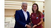 El homenaje de la RFEF a Leila Ouahabi y Jana Fernández