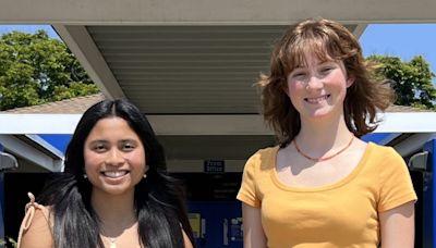 Two San Dimas High School students receive awards in international Unsung Heroes art contest