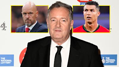 Piers Morgan rips into 'complete idiot' Ten Hag as he makes Ronaldo claim