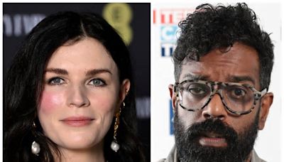 Aisling Bea explains why she struggled to film intimate scene with Romesh Ranganathan