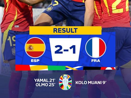 España derrota a Francia y avanza a la final de la Eurocopa 2024