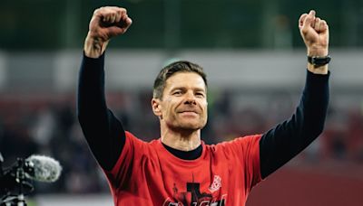 Bayer Leverkusen deserve treble, says Xabi Alonso after Roma late show