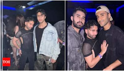 Pics: Aryan Khan hosts star-studded party with Nirvan Khan, Lakshya, Raghav Juyal, Orry, and more | Hindi Movie News - Times of India