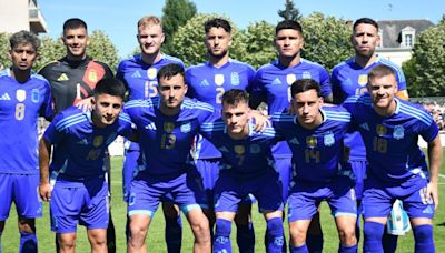 Con los campeones de América, la Sub-23 cayó ante Guinea en la previa de los Juegos Olímpicos de París 2024