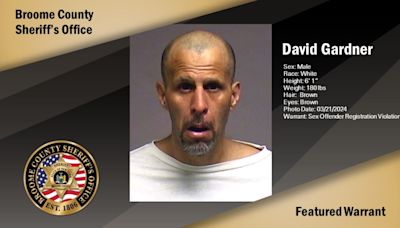 BCSO Featured Warrant: David Gardner