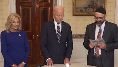 Biden Lights Yahrzeit Candle To Mourn October 7 Victims, World Leaders Send Messages Of Strength To Israel - News18