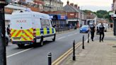 Police maintain peace in Hartlepool this evening following large-scale disorder