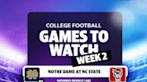 What to watch: Week 2 college football viewing guide, picks against the spread