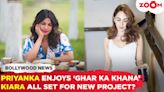 Priyanka Chopra enjoys Palak Paneer made by mom | Kiara Advani all set for new project?