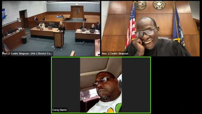 Michigan man with suspended license video calls into court hearing while driving
