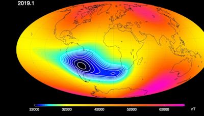 Como pesquisadores do Brasil monitoram anomalia magnética crescente