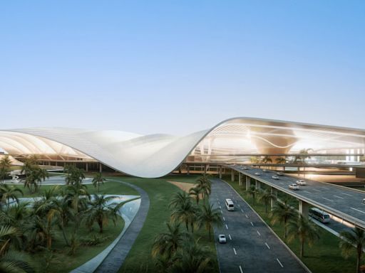 Dubai's new airport will be five times the size of its current one and aims to be the largest in the world