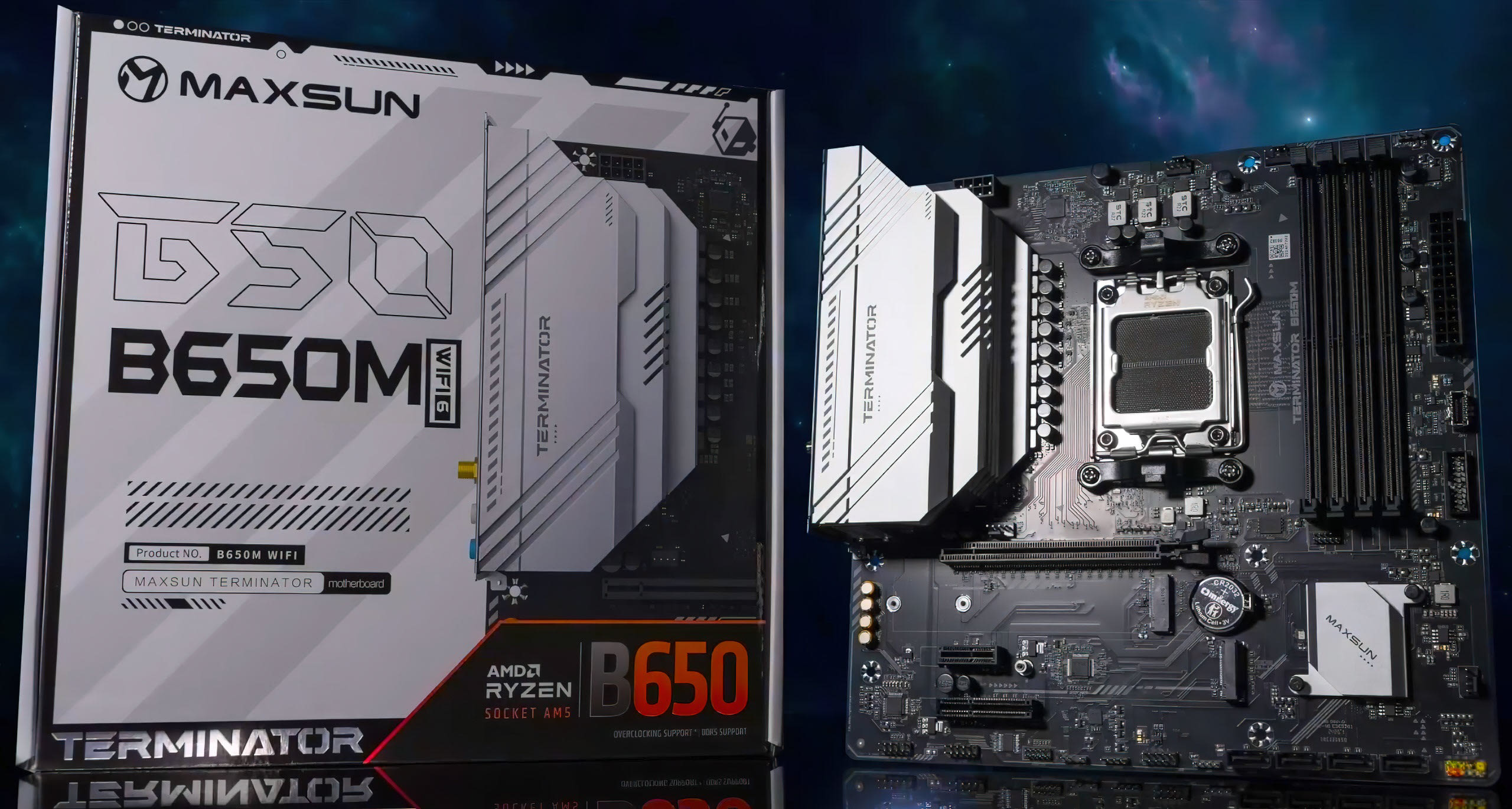 Maxsun's Terminator B650M Is A $100 Budget AM5 Motherboard Which Supports Zen 5 CPUs Up To AMD Ryzen 9 9900X