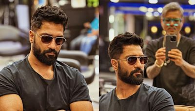 Vicky Kaushal chops off his long hair and trims beard as he wraps 'Chhava' shoot, hairstylist Aalim Hakim shares a story of new sharp haircut