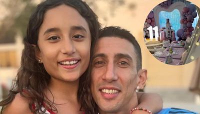 Así de increíble fue el cumpleaños temático de la hija de Ángel Di María: súper pijamada y spa | Espectáculos