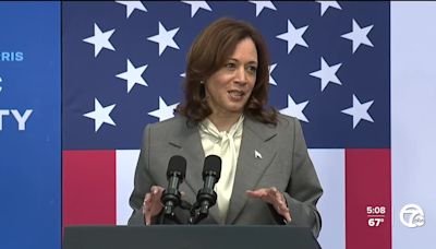 Vice President Harris announces $100 million auto industry investment during Detroit visit