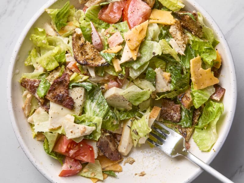 My Lazy Chopped Salad Trick Has Forever Changed the Way I Make Salad
