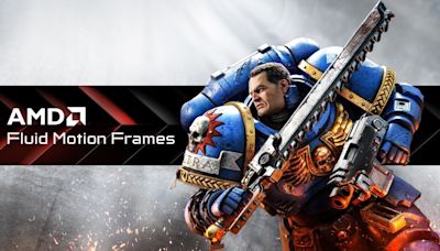 AMD Fluid Motion Frames 2 technical preview driver updated specifically for Space Marine 2