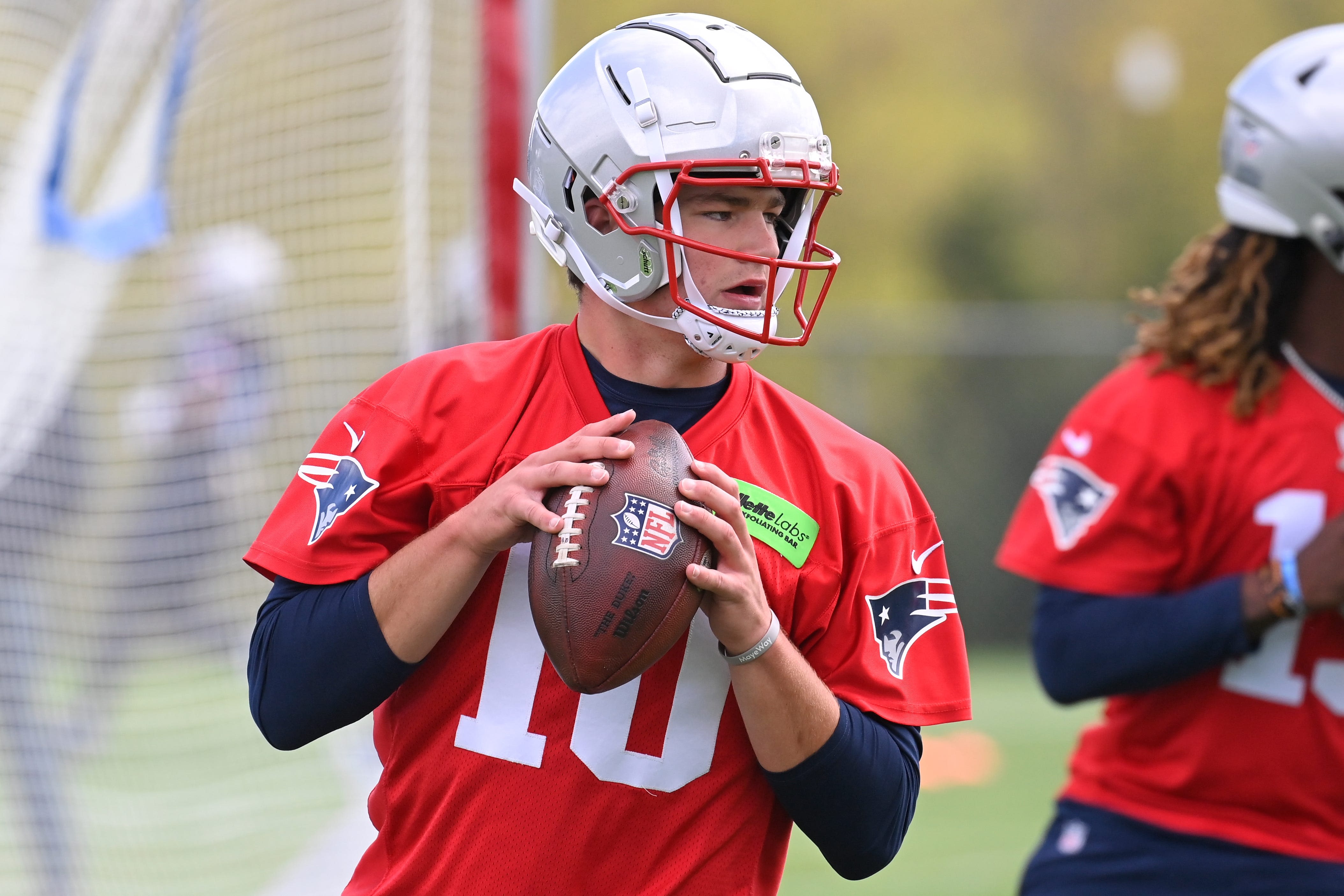 Patriots coach Jerod Mayo says rookie QB Drake Maye 'has a lot to work on'