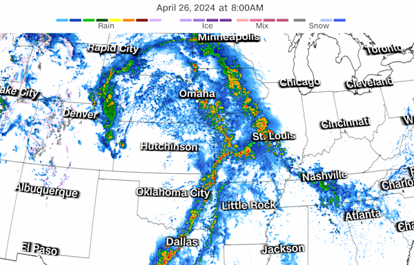 Severe storm onslaught to unfold in the central US over the next 4 days