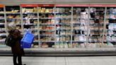 Analysis-From tea to ketchup, some shelves lie empty as retailers struggle to predict demand