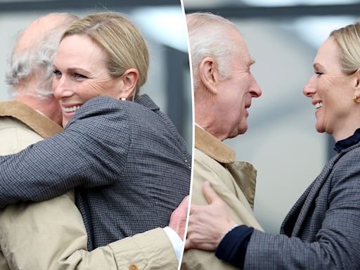 How Zara Tindall broke major royal protocol with King Charles III at latest engagement