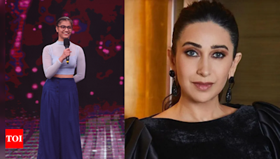 ...Vaishnavi Shekhawat reminds Karisma Kapoor of her childhood days, says 'I also used to practice dance even though I am self-trained' | - Times of India