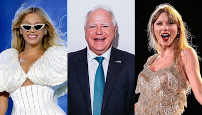 Tim Walz Is Getting Swifties and the BeyHive Excited to Vote