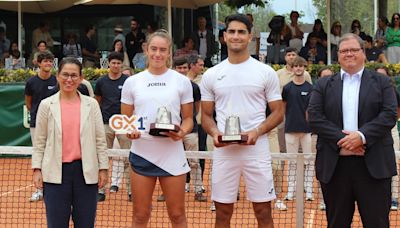 Sierra y Damas, ganadores del Getxo World Tennis Tour Open