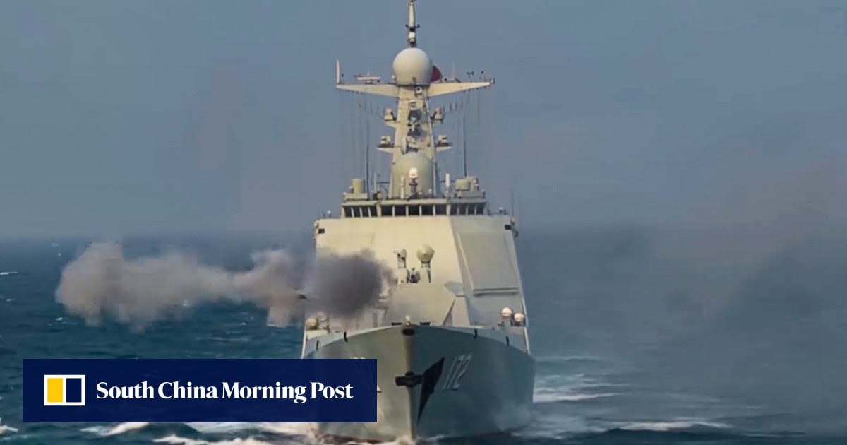 PLA Navy sends destroyers on anti-missile, anti-sub drills in South China Sea