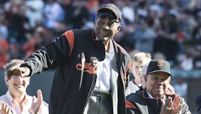 Watch: Barry Bonds, Bill Clinton remember Willie Mays at celebration of life