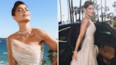 Juliana Paes aposta em vestido princesa de um ombro só em Cannes e famosas reagem: 'Perfeita'