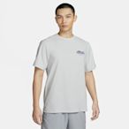 NIKE 上衣 男款 短袖上衣 運動 AS M NK DF UV HYVERSE SS GX 灰 FN3280-025