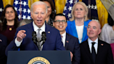 Biden appears to freeze up, forget Homeland Security sec's name during White House event: ‘all kidding aside’